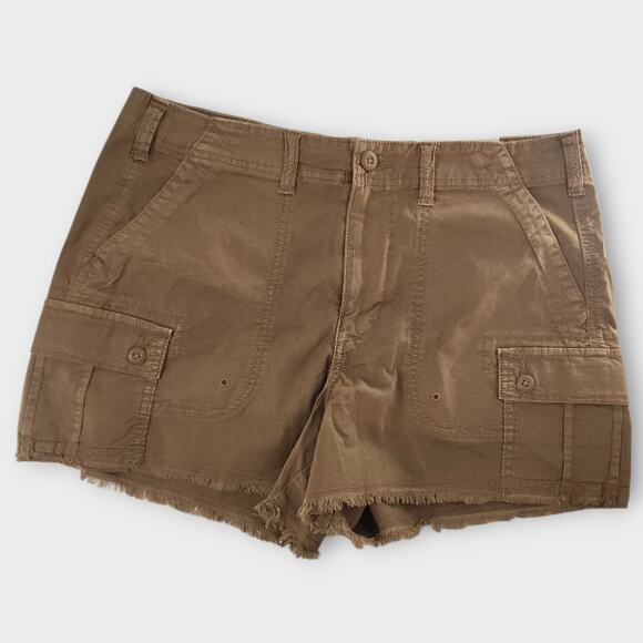 American Eagle Shorts Women's 10 Tan 90's Boyfriend Short Hi-Rise NWT - Picture 1 of 6